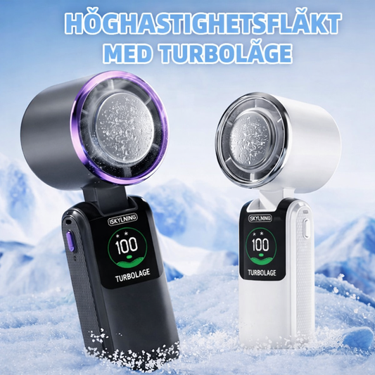 Bär kylan med dig. Alltid till hands och styr den exakt dit du vill - 4 färger