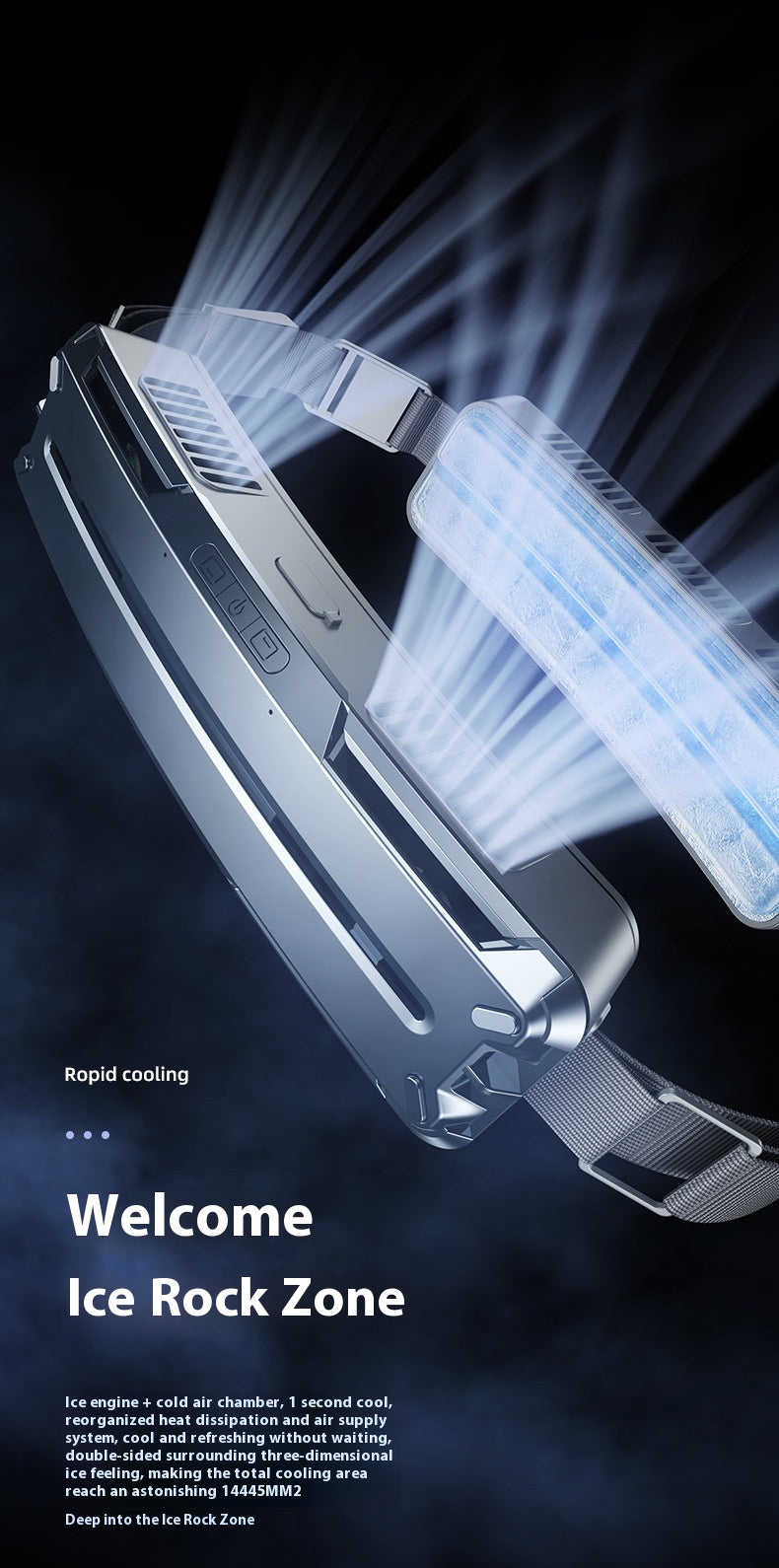 Följer ditt tempo och rörelse, midjebälte med möjlighet till riktig kyla - 2 färger