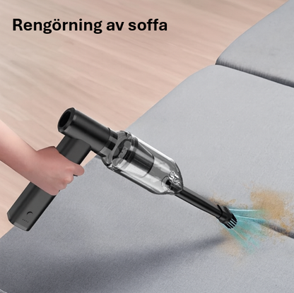 Kraftfull bärbar dammsugare och fläkt
