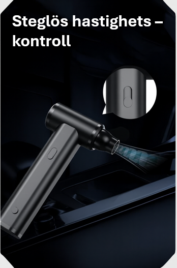 Kraftfull bärbar dammsugare och fläkt