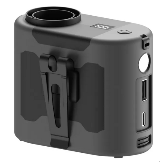 Kraftfull bärbar fläkt med midjefäste